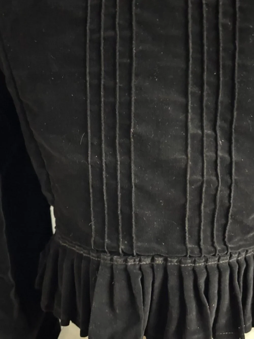 Szeki Hungarian Transylvanian Handmade Folk Jacket with Peplum - Picture 8 of 13